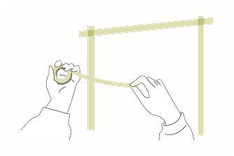 取付方法を示すイラスト