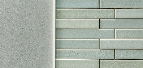 壁見切り材J施工例