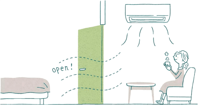 「冬の結露、どうしたらいいの？」のイメージイラスト