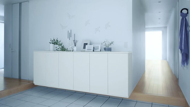 ムダがなく洗練されたおしゃれな玄関