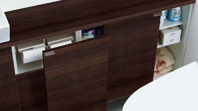 生活感を出さない収納