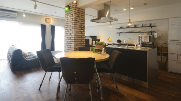 開放感のある間取り