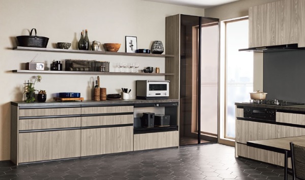 見せる収納でおしゃれに