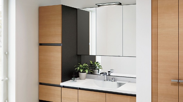 洗面化粧台を変える