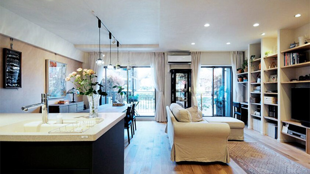 照明にこだわりを持たせる