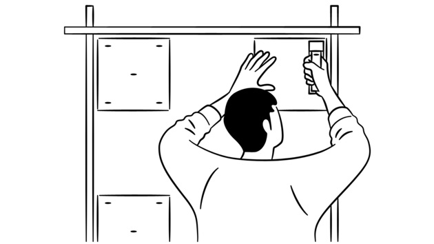 エコカラット セルフの取付手順