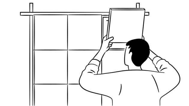 エコカラット セルフの取付手順