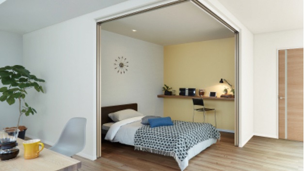 仕切りを設置するリフォーム