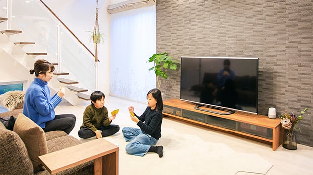 家族と過ごす空間だから、子どもの健康を第一に。心地よい空気に包まれた健やかな毎日を。／shioさん