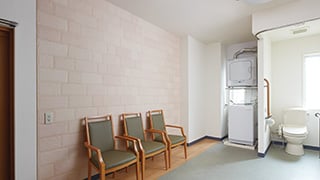 浴室からの湯気が調湿されてスッキリ／有料老人ホーム ボンセジュール