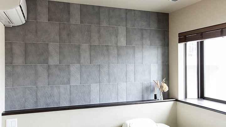 エコカラットを取り付けた寝室