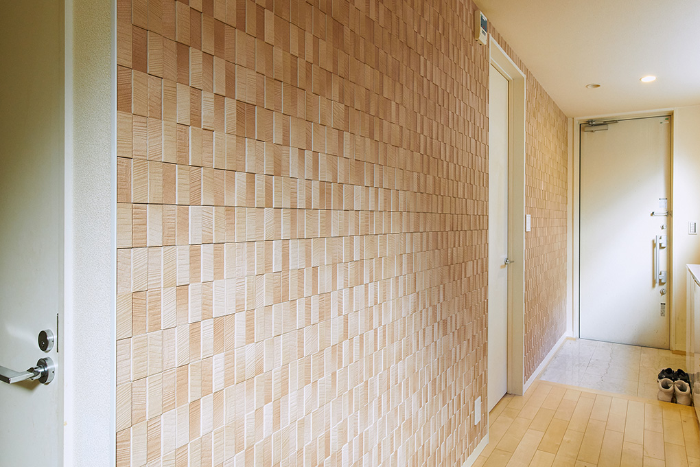 エコカラット導入後の玄関の様子