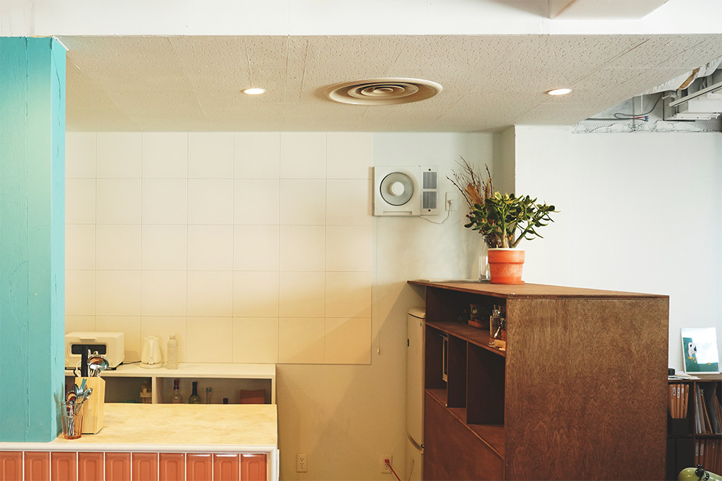 エコカラットが導入されたキッチン